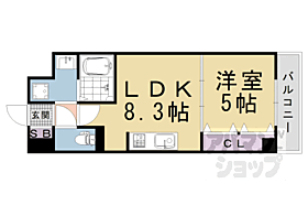 グランパシフィック東向日 605 ｜ 京都府向日市寺戸町西野辺（賃貸マンション1LDK・6階・32.74㎡） その2