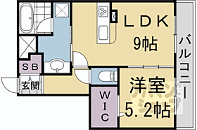 サンフラワーＡ 102 ｜ 京都府向日市寺戸町二枚田（賃貸アパート1LDK・1階・39.77㎡） その2