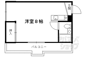 ポデスタハイツ 204 ｜ 京都府京都市西京区桂千代原町（賃貸マンション1R・2階・22.57㎡） その2