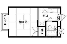 富士ハイツ 203 ｜ 京都府京都市西京区桂上野南町（賃貸アパート1K・2階・23.00㎡） その2