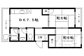 中原マンション4階4.9万円