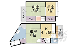 大枝沓掛町貸家