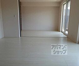 JR山陰本線 嵯峨嵐山駅 徒歩7分の賃貸アパート 1階2LDKのリビング/ダイニング