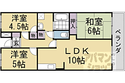 グラン・シャリオ 2階3LDKの間取り
