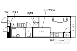レオパレス西京 3階/313