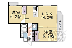 グランシュ長岡京 1階