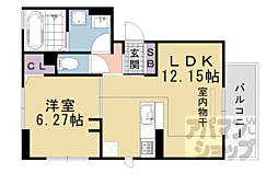 カーサ　ヨシ 301 3階1LDKの間取り