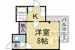 京福電気鉄道北野線 北野白梅町駅 徒歩17分 1階/-