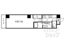 ＥＸＣＥＥＤ桂 3階1Kの間取り