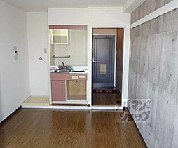 フロイデ東向日 412 4階ワンルームのリビング/ダイニング