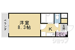 ブランベージュ桂 1階