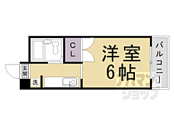 ＯＫマンション 302 3階1Kの間取り