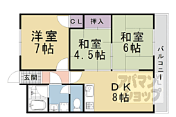 ロココ桂 3階/3B