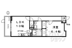 JR東海道・山陽本線 桂川駅 徒歩11分の賃貸アパート 1階1LDKの間取り