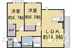 JR東海道・山陽本線 桂川駅 徒歩15分 3階/-