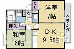 上桂サンシティーB棟 2階