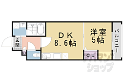 ハイツすみのえ 1LDKの間取図画像