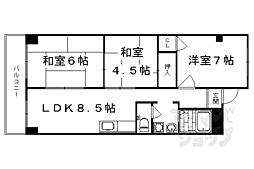 ハイツ桂Ａ・Ｂ 2階/B2-C