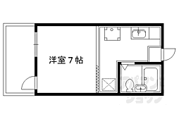 ハイツサンフラワー 1Kの間取図画像