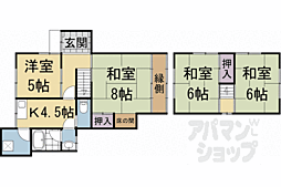 🉐敷金礼金0円！🉐桂池尻町貸家57