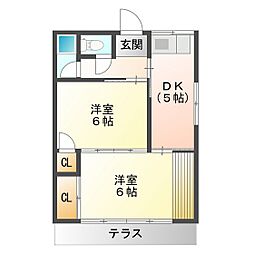 六反田荘 1階/101