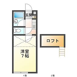 マリオ一身田　B棟 2階