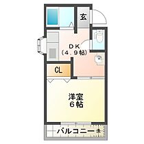 コーポイトウII 2A ｜ 三重県津市幸町（賃貸マンション1DK・2階・35.53㎡） その2