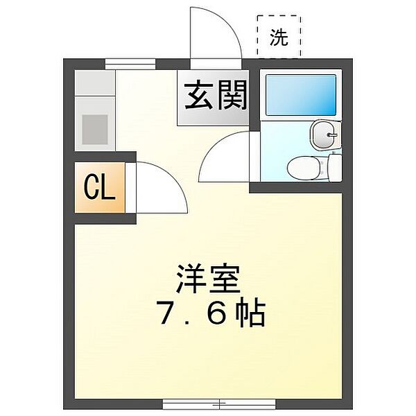 Ｎ－ｏｎｅ 203｜三重県津市栗真町屋町(賃貸アパート1R・2階・14.94㎡)の写真 その2