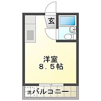 第二ヴィラ瓢亭 404 ｜ 三重県津市東丸之内（賃貸マンション1K・4階・18.48㎡） その2