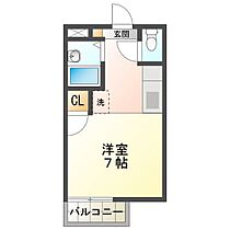 ナチュラルクリマ 109 ｜ 三重県津市栗真町屋町（賃貸アパート1R・1階・20.30㎡） その2