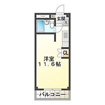 ミュゼ津駅 208 ｜ 三重県津市栄町4丁目（賃貸マンション1K・2階・22.72㎡） その2