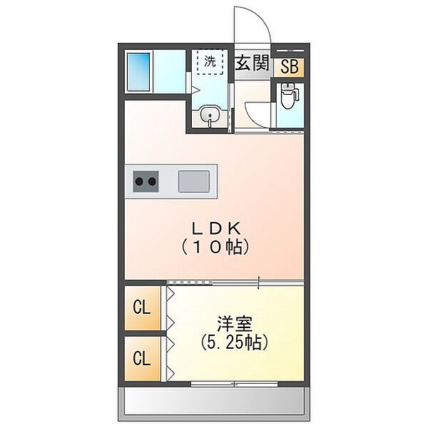 ベルカルムSII 301｜三重県津市白塚町(賃貸マンション1LDK・3階・40.85㎡)の写真 その2