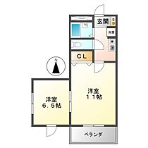 セピアＭＡＩＳＯＮ21 106 ｜ 三重県津市一身田平野（賃貸マンション2K・1階・40.24㎡） その2