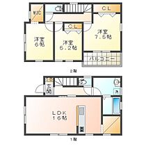 リナージュ津白塚01 1 ｜ 三重県津市白塚町（賃貸一戸建3LDK・--・95.24㎡） その2