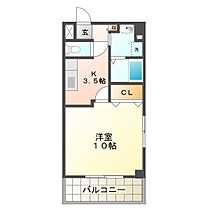 アヴェニール 6A ｜ 三重県津市羽所町（賃貸マンション1K・6階・35.32㎡） その2