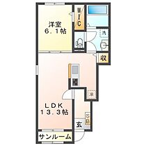 レガーロ野村 101 ｜ 三重県津市久居野村町（賃貸アパート1LDK・1階・50.01㎡） その2