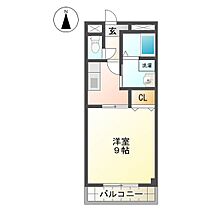 メゾン・ド・クレール 3B ｜ 三重県津市末広町（賃貸マンション1K・3階・30.24㎡） その2