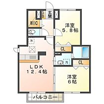 マオリッツ B103 ｜ 三重県津市庄田町（賃貸アパート2LDK・1階・56.83㎡） その2