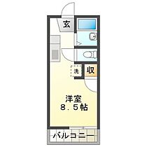 コリーヌ・ハヤシ 106 ｜ 三重県津市白塚町（賃貸アパート1K・1階・19.20㎡） その2