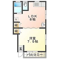 アンセーヌメゾンシャルル B ｜ 三重県津市白塚町（賃貸アパート1LDK・2階・29.78㎡） その2