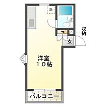 ヴィラノーブル 203 ｜ 三重県津市河芸町影重（賃貸マンション1R・2階・24.75㎡） その2