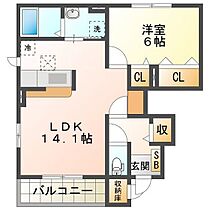 ニュー・フロンティア 101 ｜ 三重県津市高茶屋小森町（賃貸アパート1LDK・1階・48.91㎡） その2