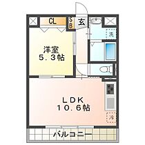 塔世西裏ＭＳビル 303 ｜ 三重県津市北丸之内（賃貸マンション1LDK・3階・40.75㎡） その2