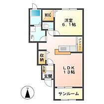 サンリット　ビラ 105 ｜ 三重県津市牧町（賃貸アパート1LDK・1階・50.09㎡） その2