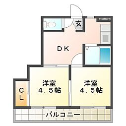 コーポイトウII 2階
