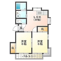 サンコーポエレガンス 2階