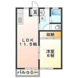 メゾニティ21　A 2階