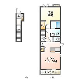 Ａｄｖａｎｃｅ　II　I棟 2階