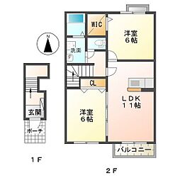 ファインパティオ 2階