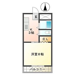 フジタハイツ 1階